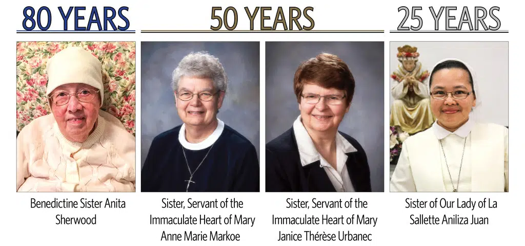 Religious Sisters Celebrate Jubilees - Arlington Catholic Herald