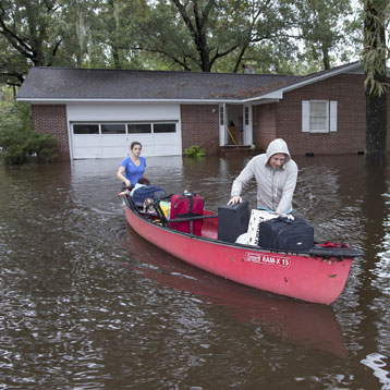 Carolinas deal with hurricane, historic flooding - Arlington Catholic ...