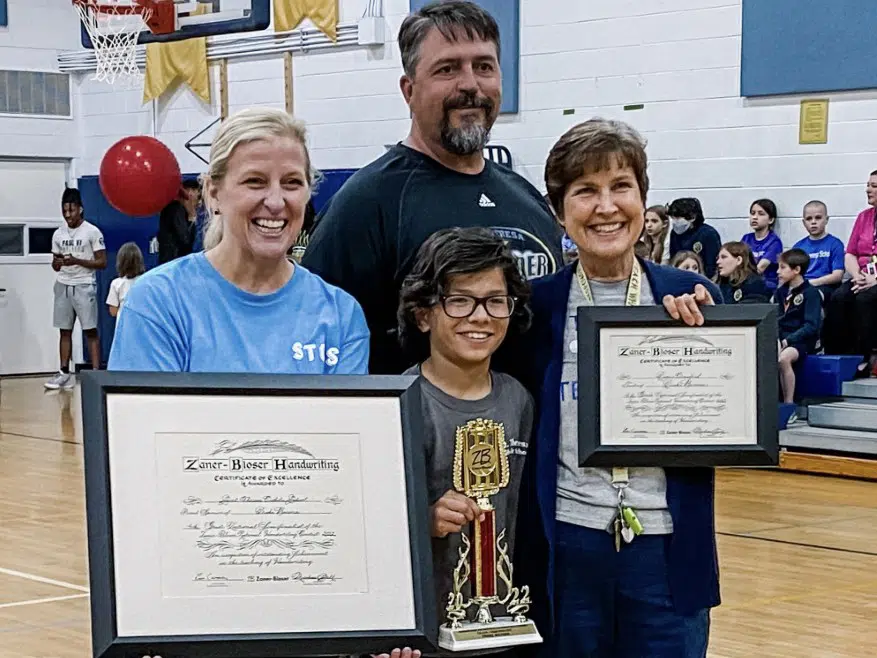 St. Theresa fourth grader is runner-up in national handwriting contest ...