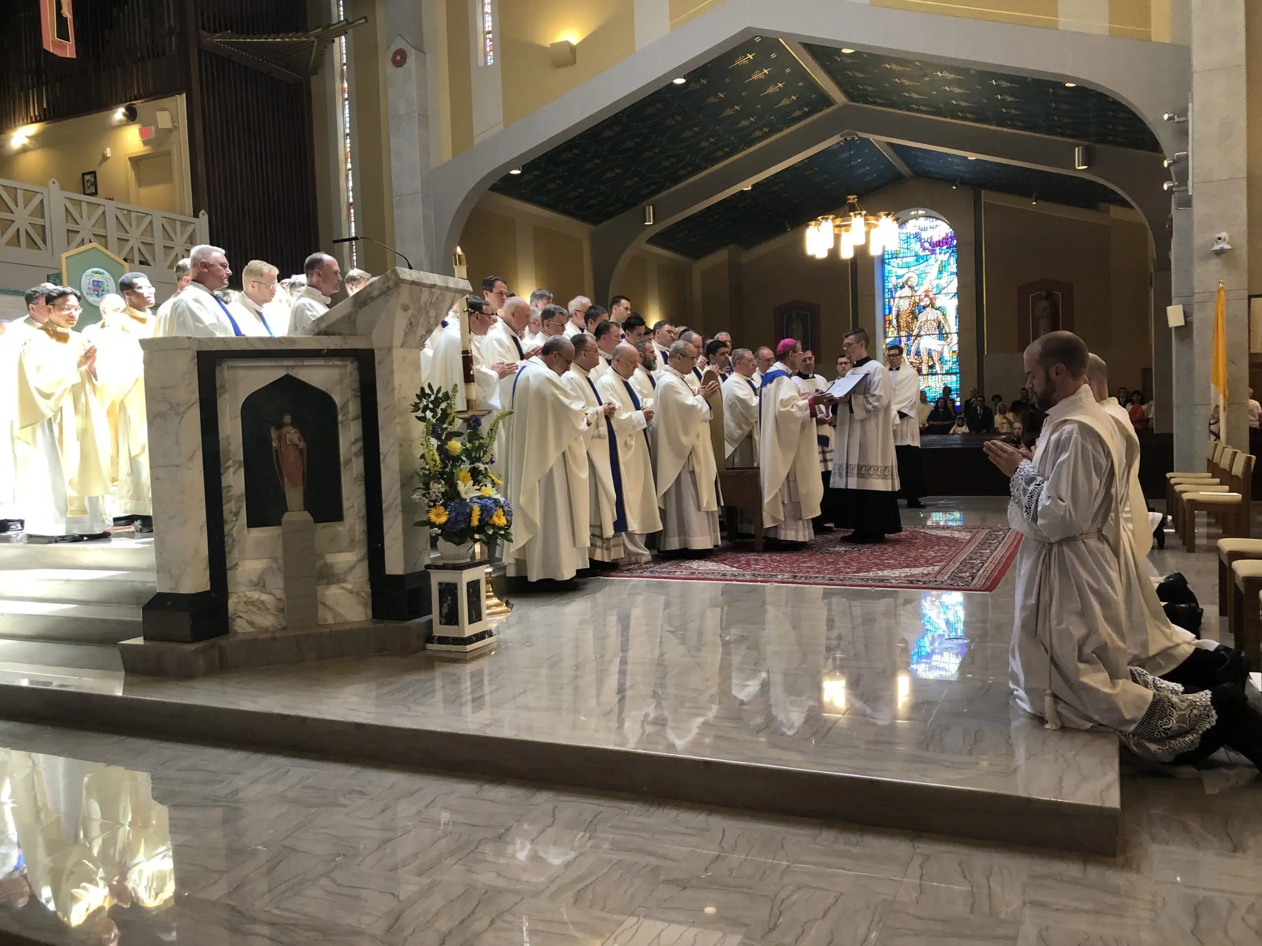 Eight priests ordained June 4 'on fire with Holy Spirit,' Bishop ...