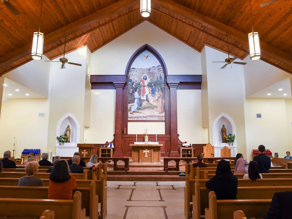 New altar and artwork brighten St. Peter Church in Washington